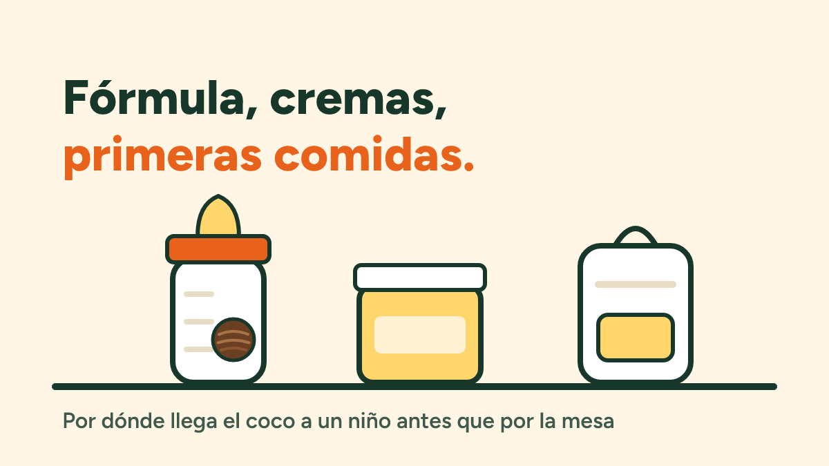 Alergia al coco en bebés y niños: fórmula, cremas, primeras comidas y escuela