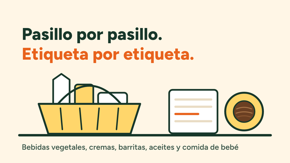 Hacer la compra con alergia al coco: bebidas vegetales, cremas para café, barritas, aceites y comida de bebé