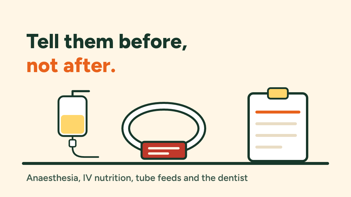 Coconut allergy in hospital: anaesthesia, IV nutrition, tube feeds and the dentist