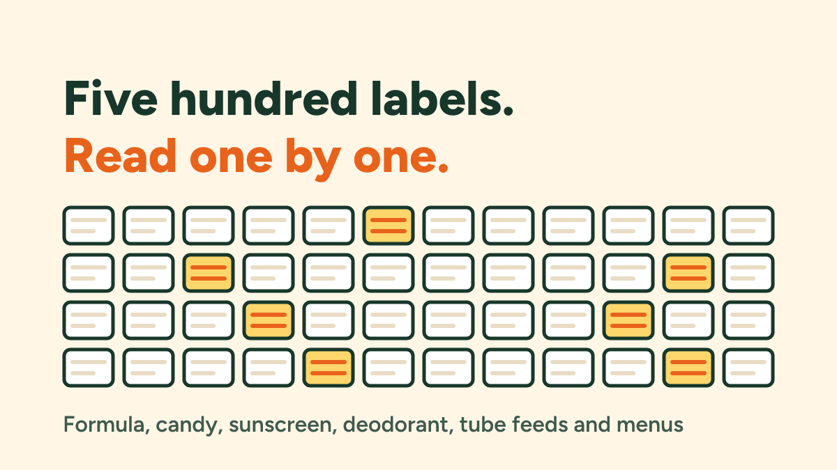 We read more than 500 ingredient lists for coconut. Twelve things they show.