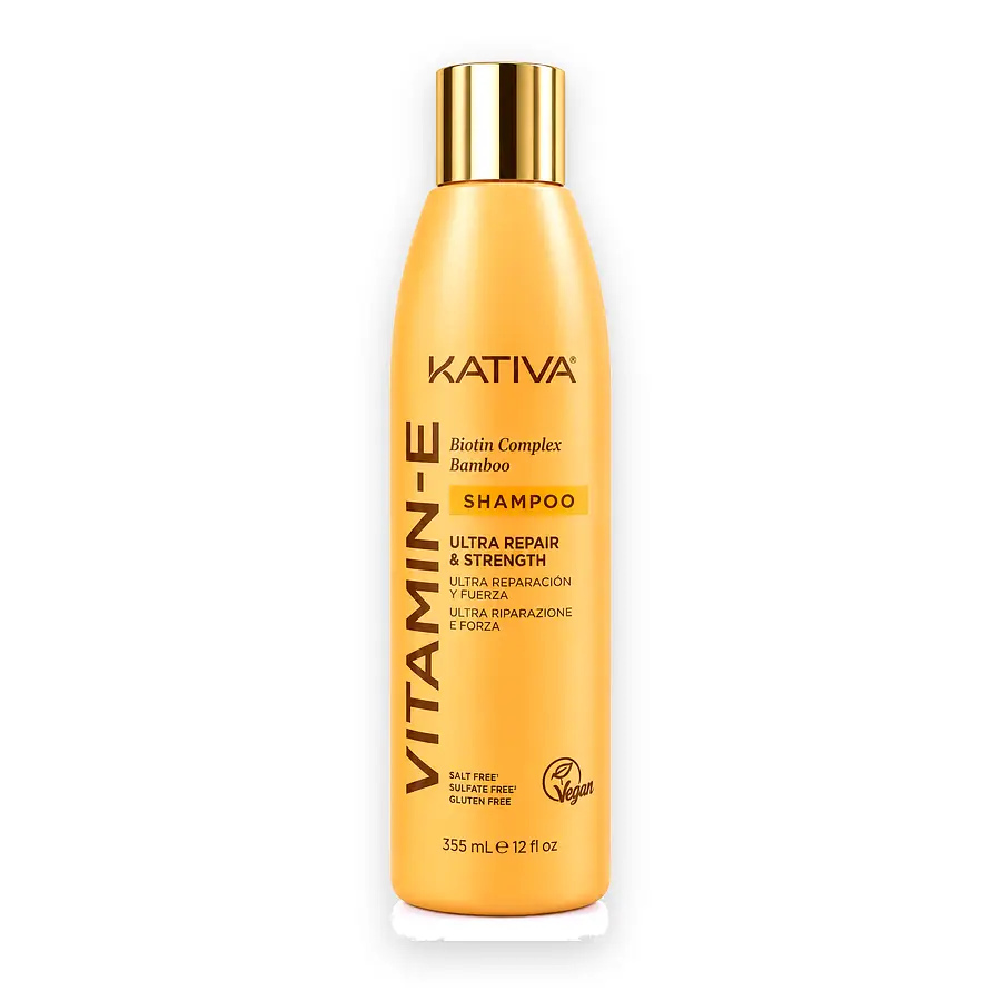 Kativa Vitamin-E Ultra Repair & Strength Shampoo (355 ml)