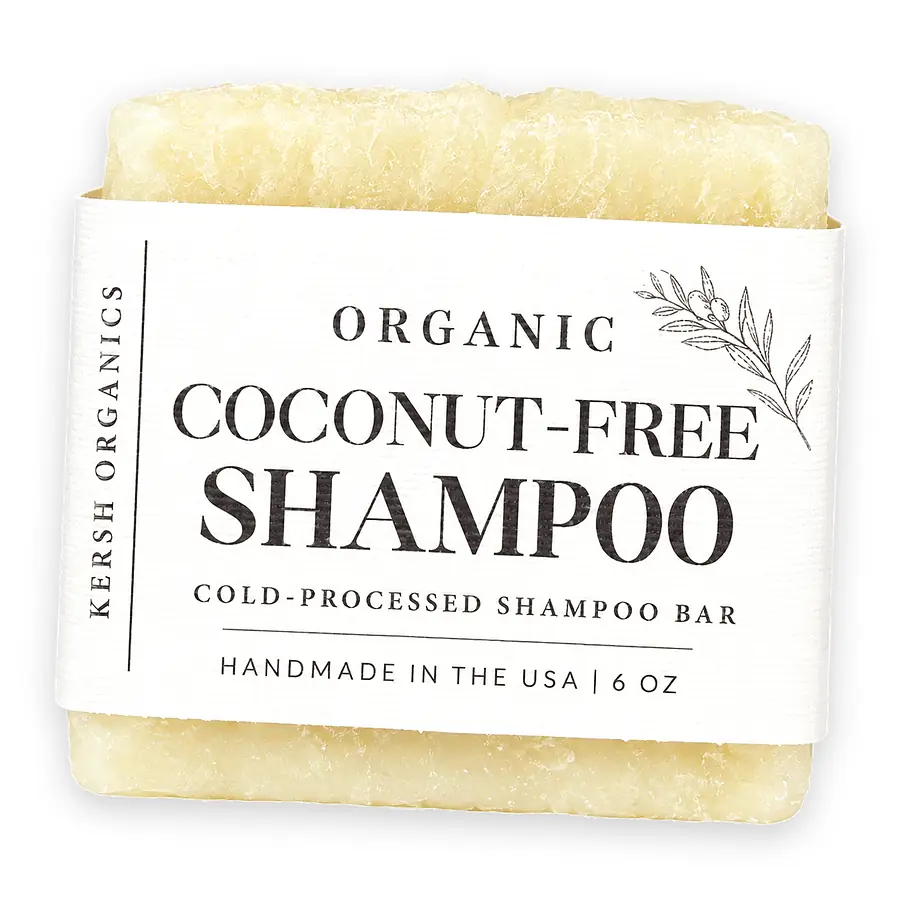 Kersh Organics Organic Coconut-Free Shampoo Bar (6 oz)